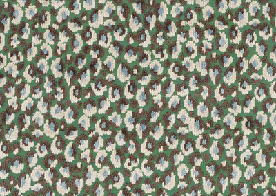 Jane Churchill Cut Velvet Animal Skin Fabric- Cleo Taupe Green 1.15 yds J0248-05