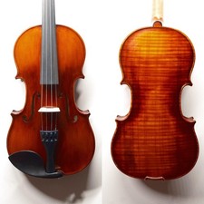 Handmade 4/4 Violin Outfit European Spruce Maple, One-Piece Back, Case Bow