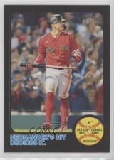 2022 Topps Heritage Black Border /50 Enrique Hernandez Kike Hernandez #201 5r6