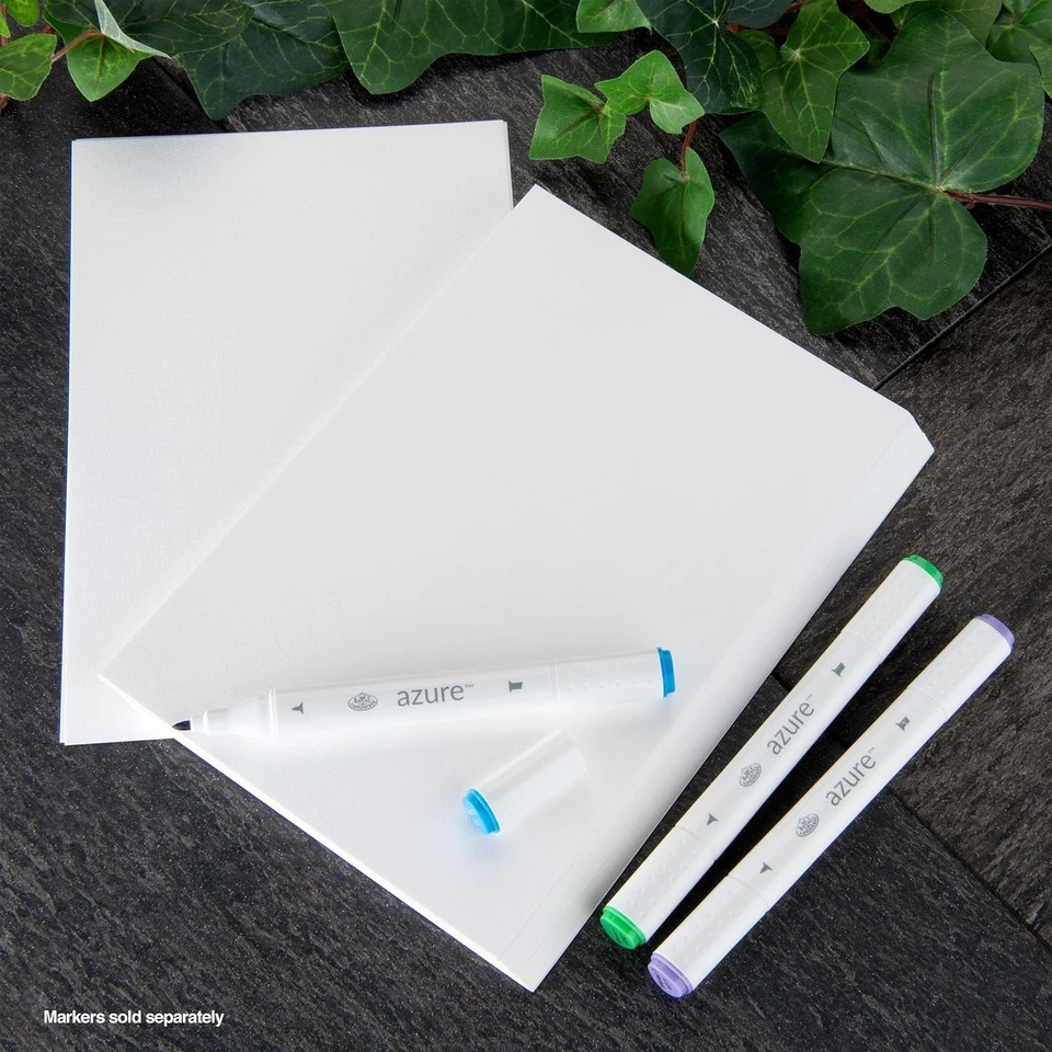 Rollo de papel de acuarela de grado artista, 36"" x 5 yardas - 100 % algodón, prensa en frío Foto 4 de 4