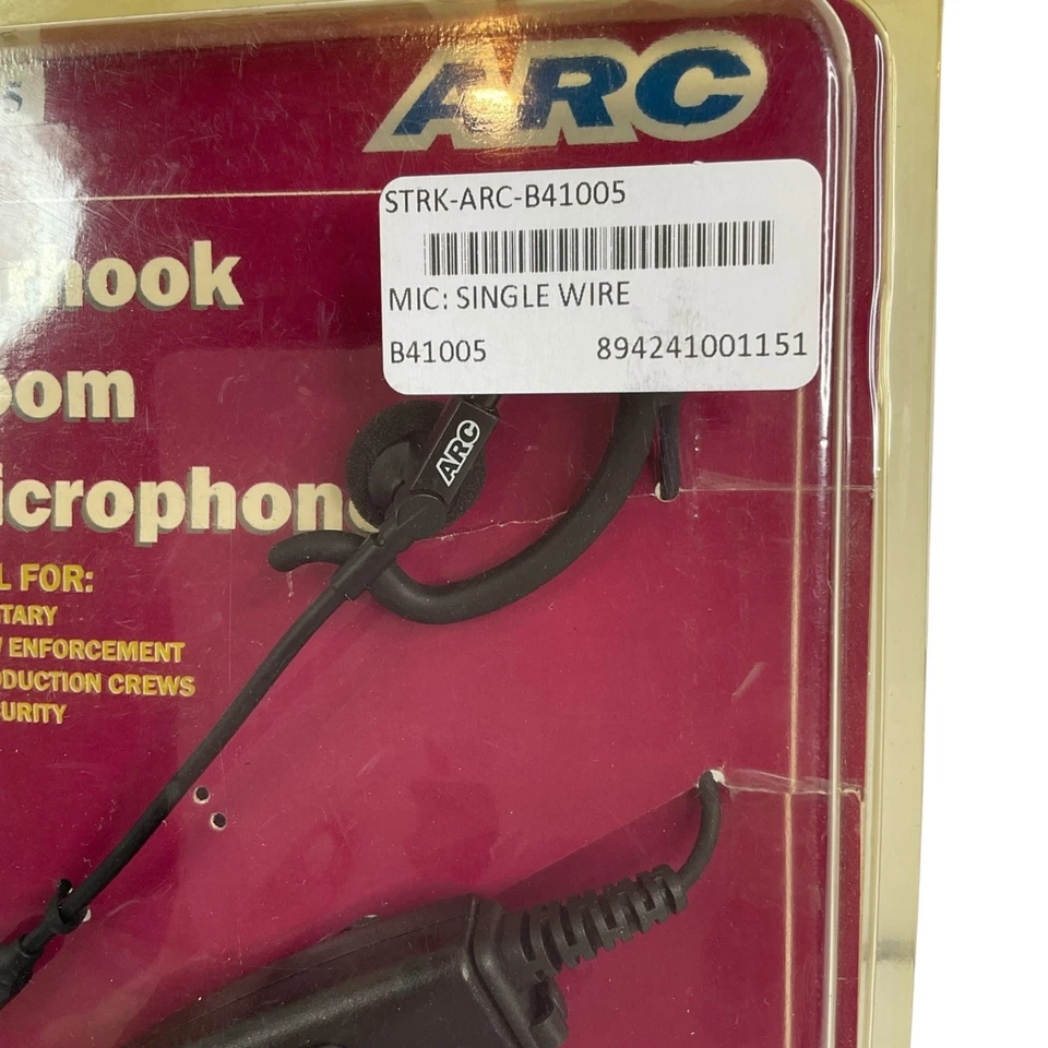 ARC Boom Microphon B41005 for Motorola 2-Pin Handheld Two Way Radios Ultralight - Image 4 of 4