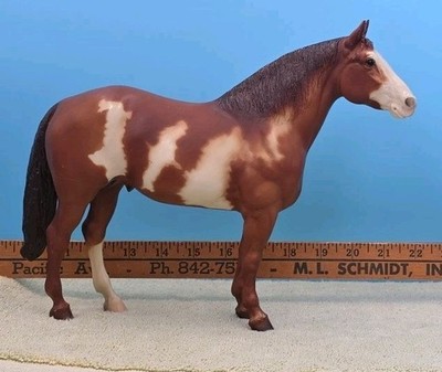 Breyar Yellow Mount Paint Horse #51 Traditional Chestnut Adios Mold Vtg USA