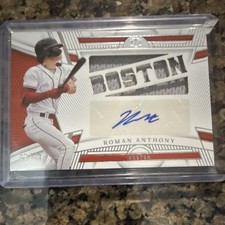 2023 Panini National Treasures Roman Anthony Auto Rookie /99 Boston DMS-RA