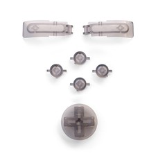 Super Nintendo SNES Controller Buttons Smoke Gray Made in USA