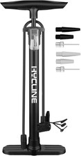Bike Floor Pump 160 PSI Bicycle Tire Pump Schrader Presta Valve High Pressure...