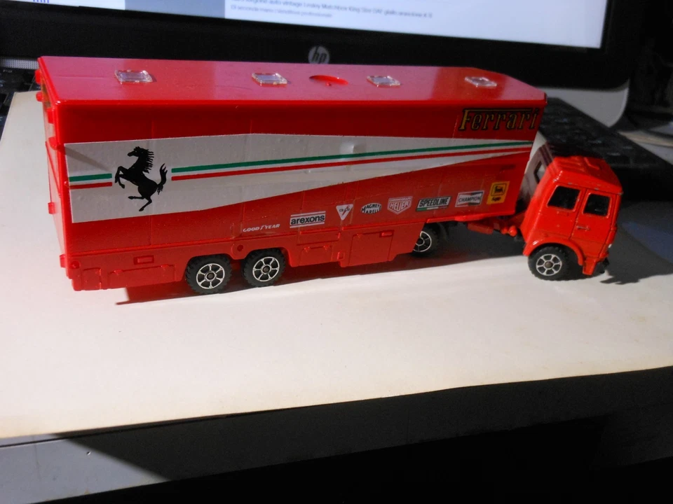 FERRARI Polistil RJ 101 Camion Fiat 170 TN 33 Ferrari F1 - Immagine 2 di 4