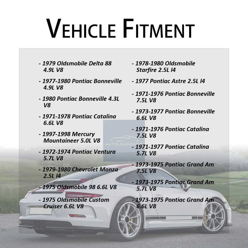 Carcasa termostato refrigerante motor para Pontiac LeMans 6,6 L 1971-1977 Foto 4 de 4