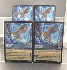 Disney Lorcana Rapunzel - Ethereal Protector 171/204 Winterspell R Foil 4 Cards