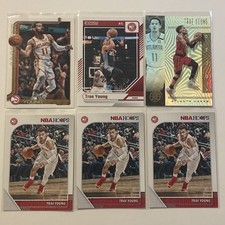 Trae Young Atlanta Hawks Base 6 Card Lot