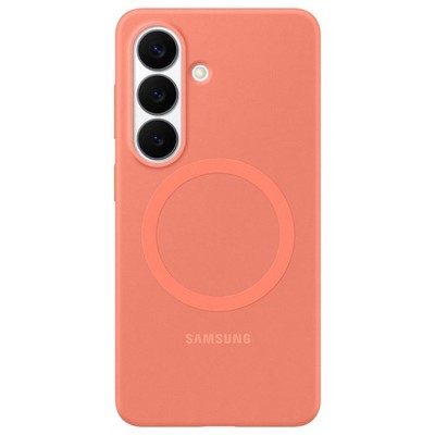 Silicone Magnet Backcover Samsung Galaxy S26 Plus - Coral Red