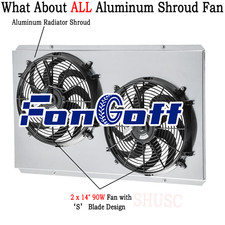 Electric Shroud Fan For 1992-1993 Chevy Gmc C2500 C3500 K2500 K3500 6.5l V8 1492 Electric Shroud Fan For 1992-1993 Chevy Gmc C2500 C3500 K2500 K3500 6.5l V8 1492