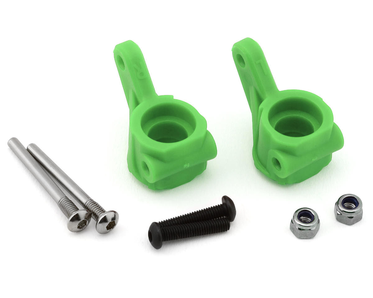 Traxxas HD Extreme Steering Blocks (Green) (2) [TRA9137-GRN]