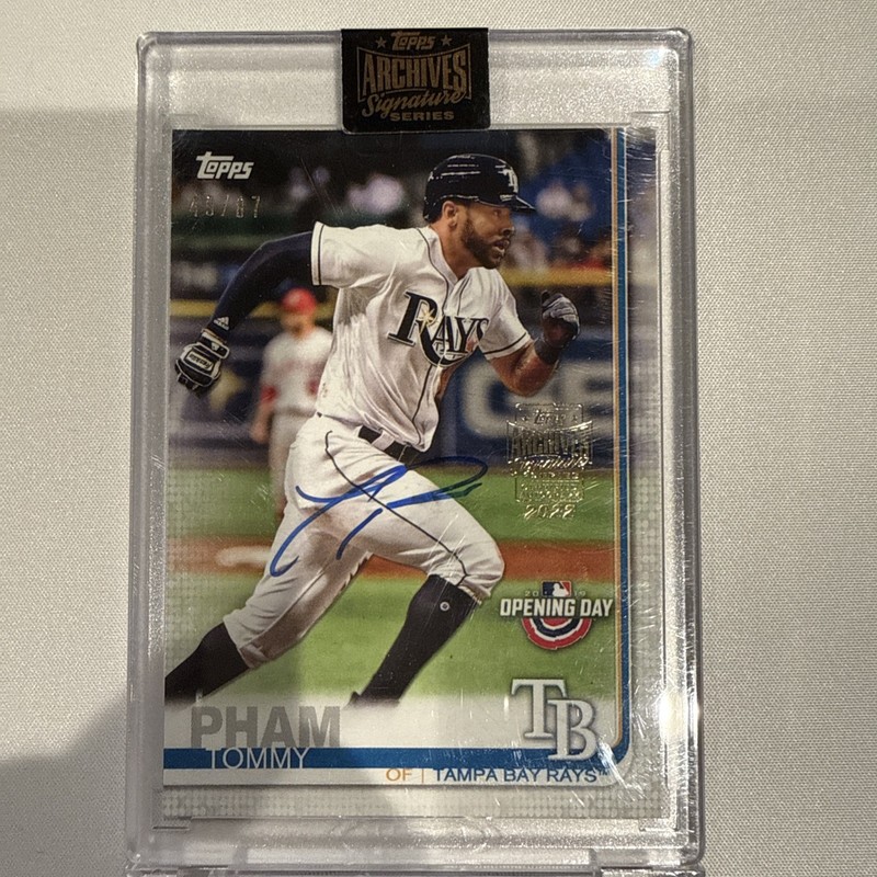 2022 Topps Archives Signature Series - Active Player Edition Buybacks Tommy Pham