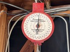Vintage American Family Scale Hanging Scoop  Basket 60lb. Red — photo 2