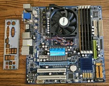 Gigabyte GA-MA78GM-US2H combo Phenom X4 9750, 6GB RAM, I/O Shield