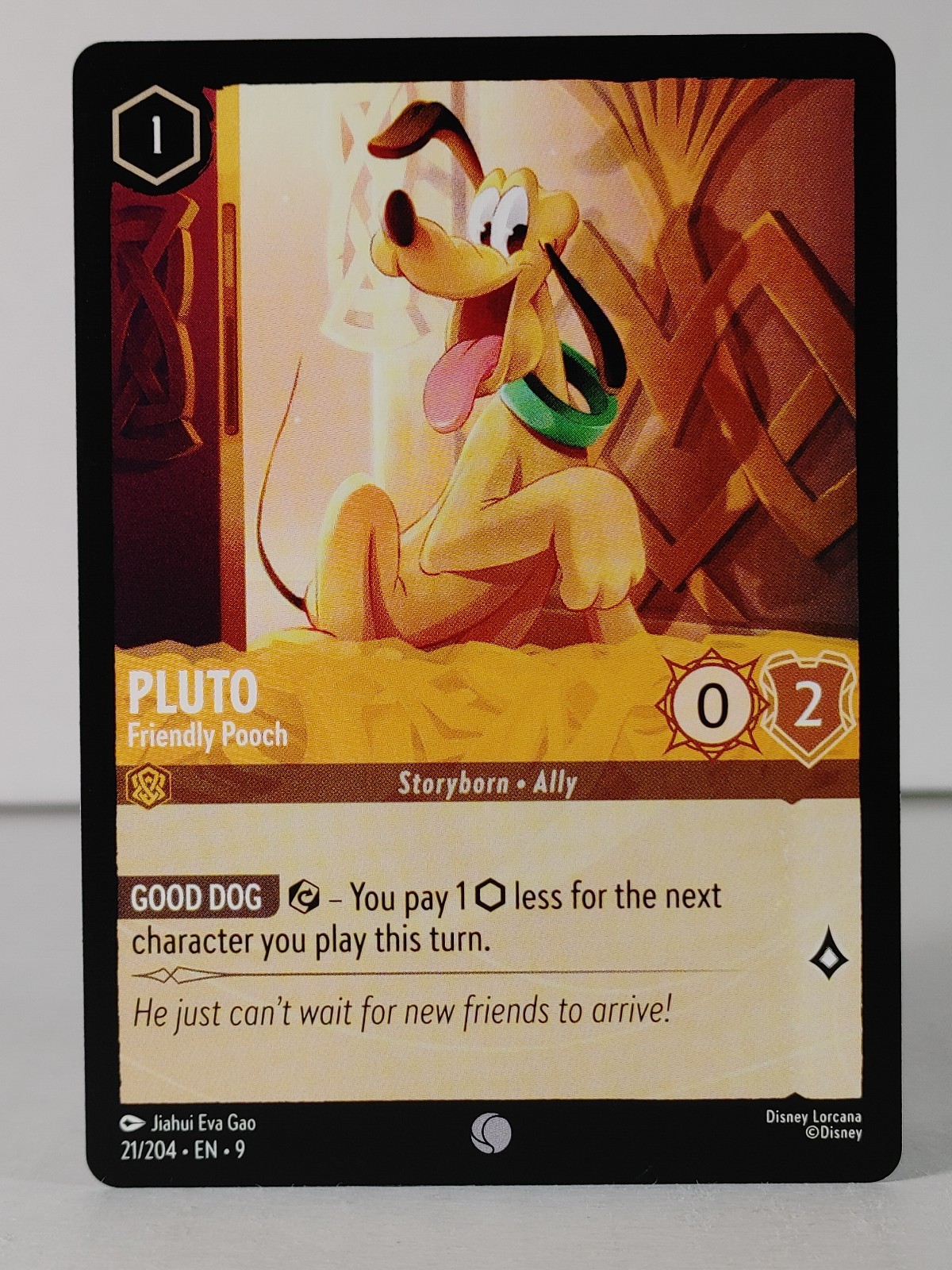 Pluto - Friendly Pooch - Fabled #21 - LORCANA - NM -singles