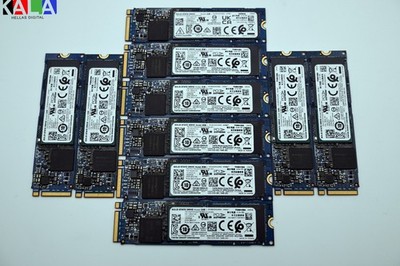 Lot 10x Toshiba/Kioxia 256GB M.2 2280 NVMe SSD   Tested, SMART 67 92% Health