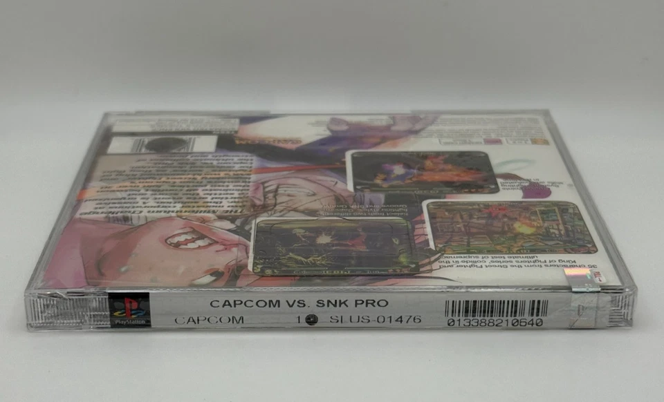 Capcom vs. SNK Pro (PlayStation PS1 2002) - New Sealed USA Version - UPC Punch - Image 2 of 4