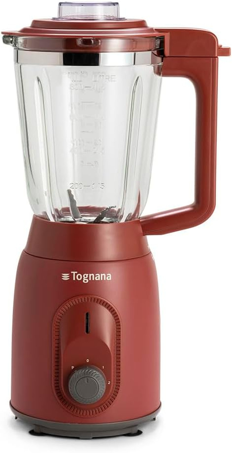 Frullatore Iridea Tognana Rosso Mela: 4 Lame per Texture da Chef