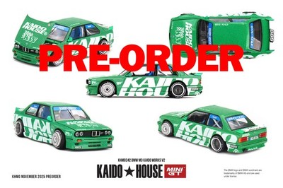 (Pre-order) Kaido House X Mini GT BMW M3  Kaido Works V2 Diecast Model Car #242