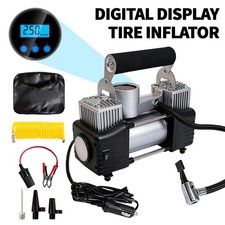 Heavy Duty Portable Air Compressor Car Tire Inflator Electric Pump Auto 12V