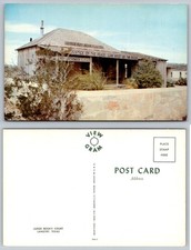 Judge Roy Bean Court Langtry Texas Postcard Law West of Pecos Historic