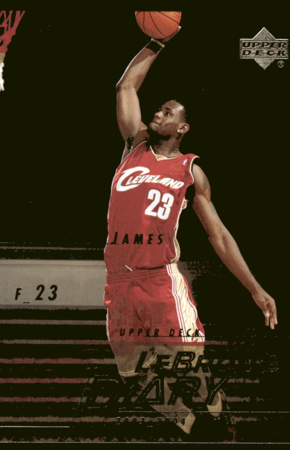 2003-04 Upper Deck #LJ15 LeBron James LeBron's Diary