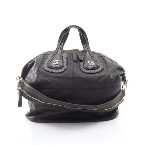 GIVENCHY 2WAY Handbag Black Leather #RCB15131