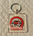 1980s NOS Kenworth Semi Trucks Trucking Clear Plastic Keychain Collectible  — photo 1