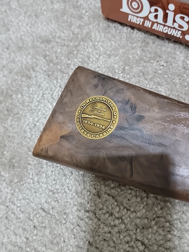 Daisy Commemorative Model 1894-1994 Limited Edition 4.5mm BB Gun W/ BOX USA MADE - Image 3 of 4