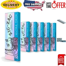 32 Ultra-Thin Rolling Papers in Each of 6 Booklets - Perfect for Cones & Rolls