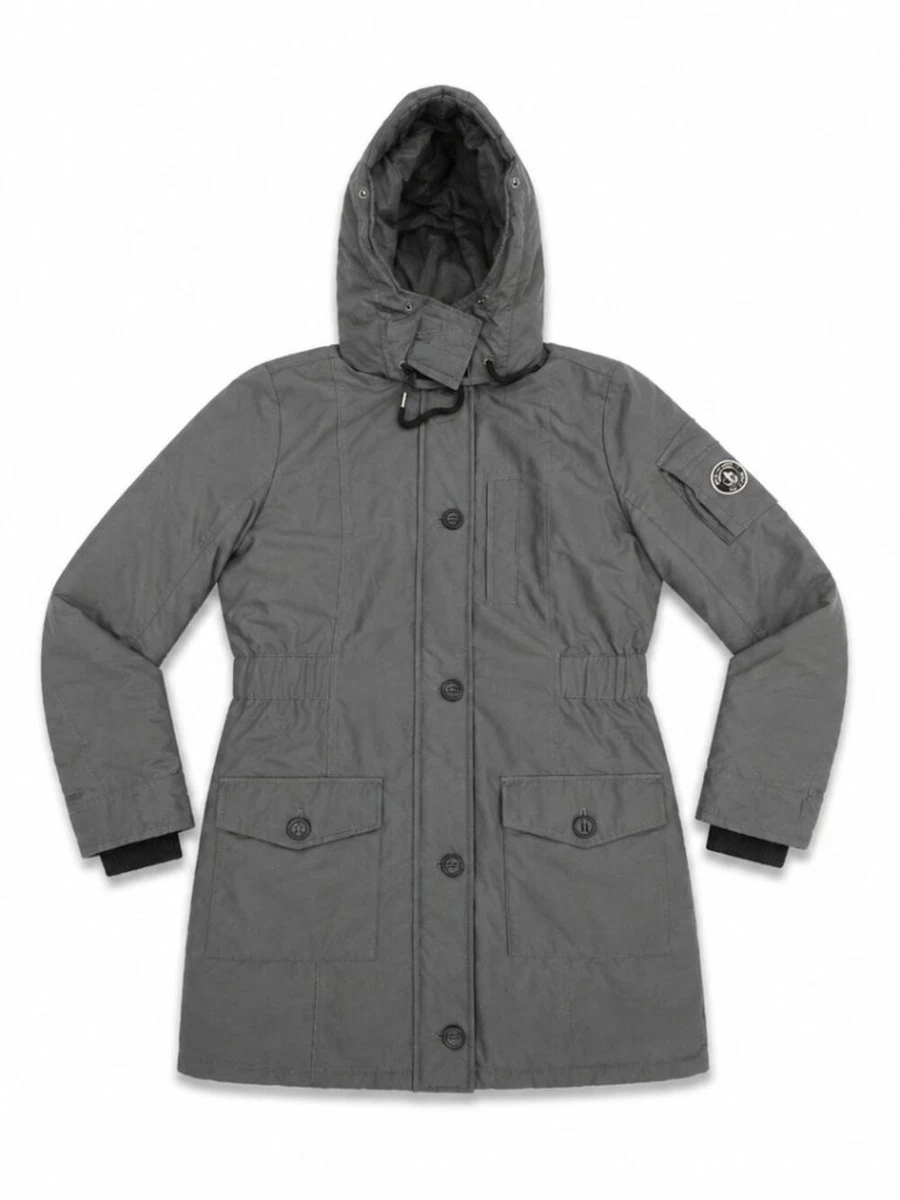 Preços baixos em Parka Abercrombie & Fitch sólido, Casacos
