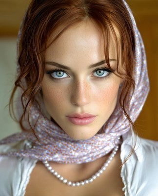 8x10 Glamour Woman Portrait Print - Elegant Beauty Photo - 726073013