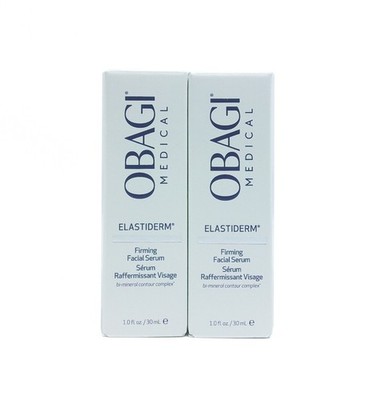 Obagi ELASTIDERM Firming Facial Serum Retail Size 1 oz/30mL NIB AUTH [2-Pack]