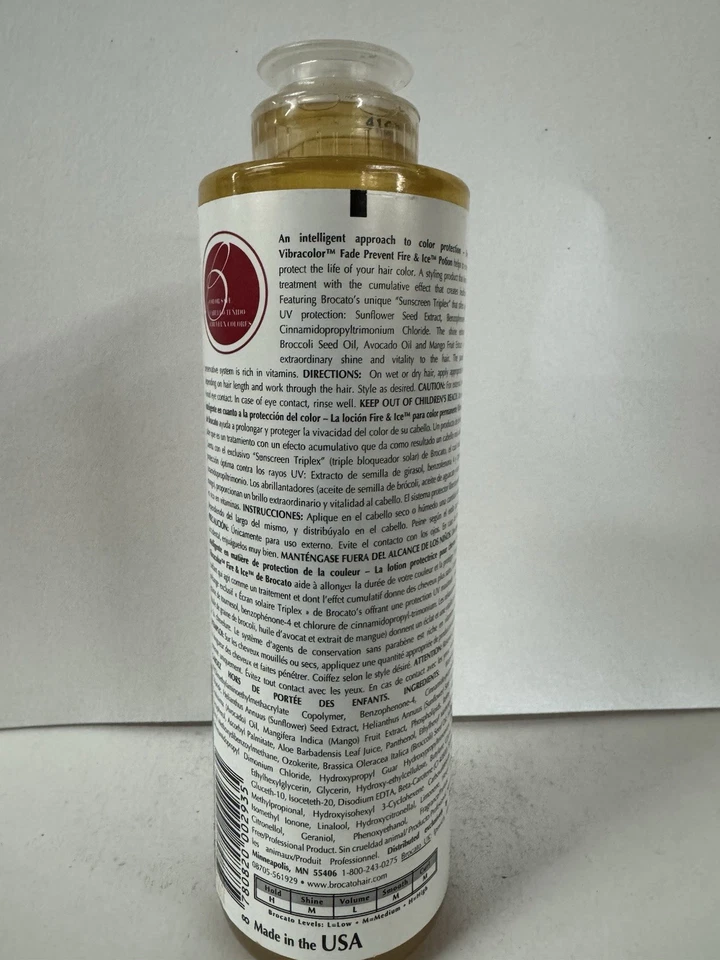 Brocato Vibracolor Fire & Ice Fade Prevent Potion 8.5 oz - Image 2 of 2