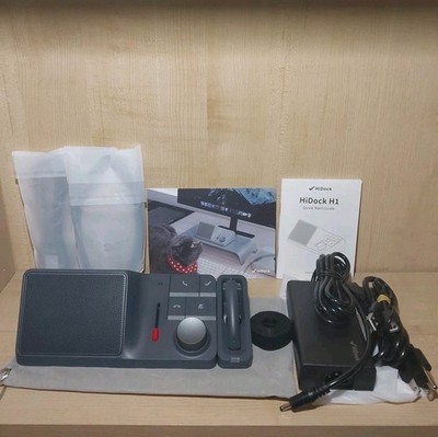 HiDock H1 GPT-Powered Audio PC Mac Dock Station with AI Summary - Open Box New