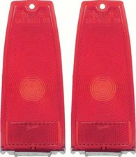 1966-67 Chevy Ii Nova Rear Tail Light Lens Each