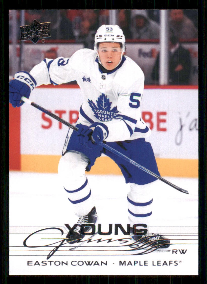 2025-26 Upper Deck #462 Easton Cowan Young Guns RC