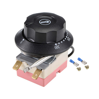 NC 250V 16A 50-300C Temperature Control Switch Capillary Thermostat 2m