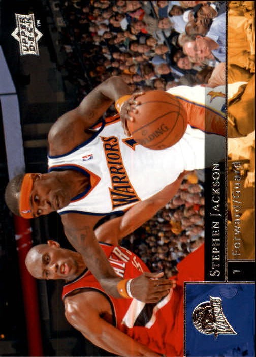2009-10 Upper Deck #54 Stephen Jackson - BSK