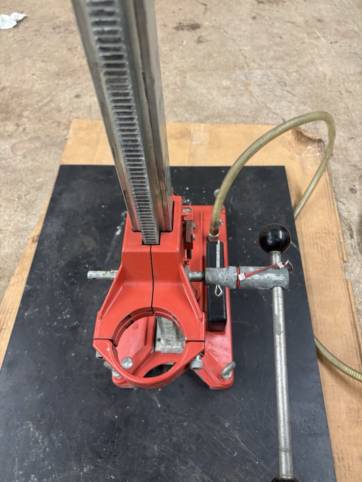 Hilti Dd80-ra H/l Stand W/ Anchor & Vacuum Base With Gast 1VBF-25-M100X Pump