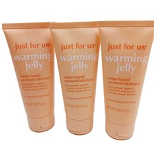 3 Turn Up The Heat Warming Jelly Personal Water Based Lubricant Just for us USA