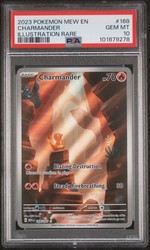 Charmander 168/165 Scarlet & Violet 151 Illustration Rare Holo