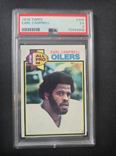 1979 Topps #390 Earl Campbell ROOKIE CARD Houston Oilers - PSA 5 EX. rookie card picture