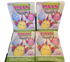 Lot Of 5 PAAS Easter Egg Dye Kits 4 Unicorn 1 Color Whip Classroom Bulk 