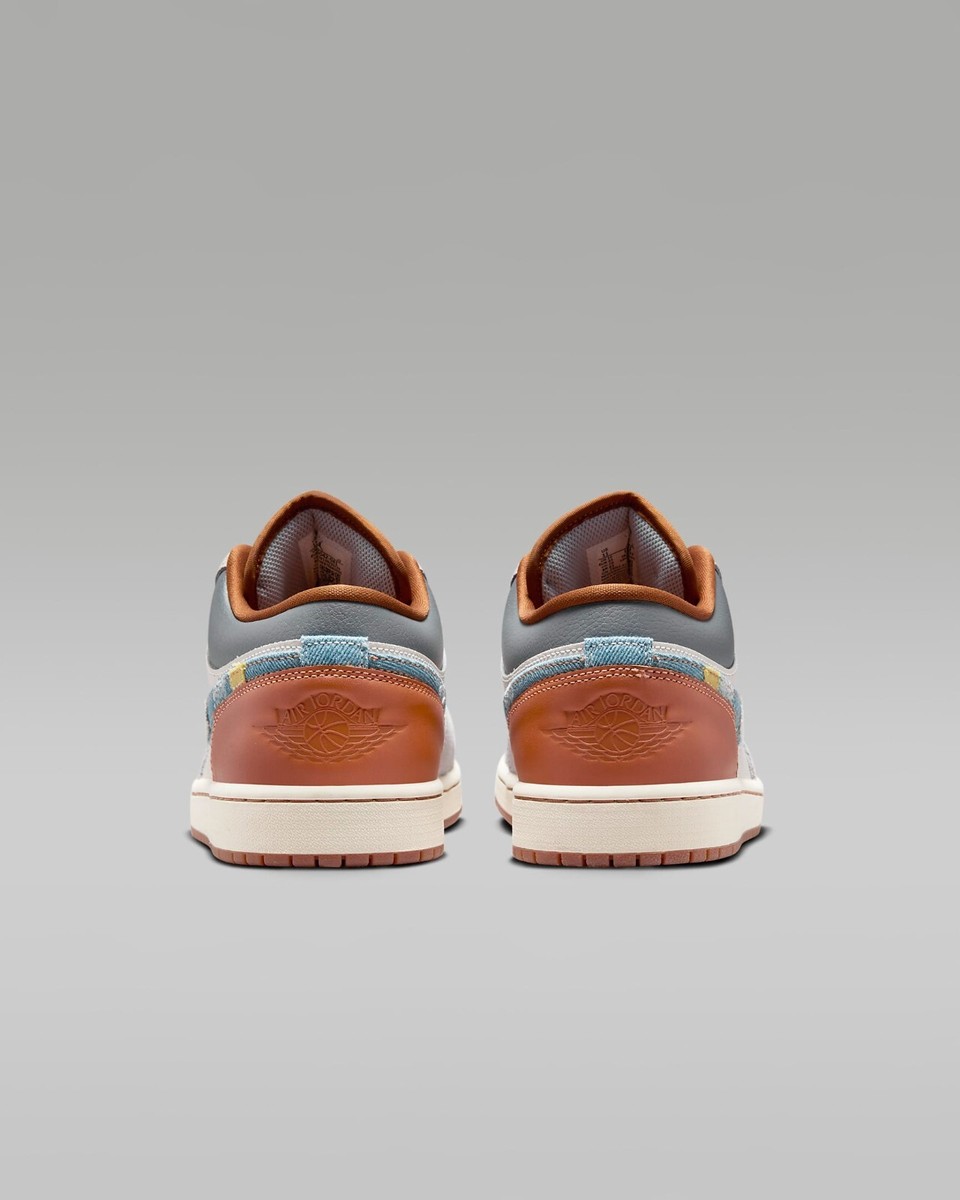 Nike Air Jordan 1 Low SE Phantom/Coconut Milk/Amber Brown/Star