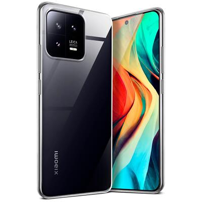 Hülle für Xiaomi 13 Schutzhülle Silikon Case Cover Handy Schutz Klar Transparent