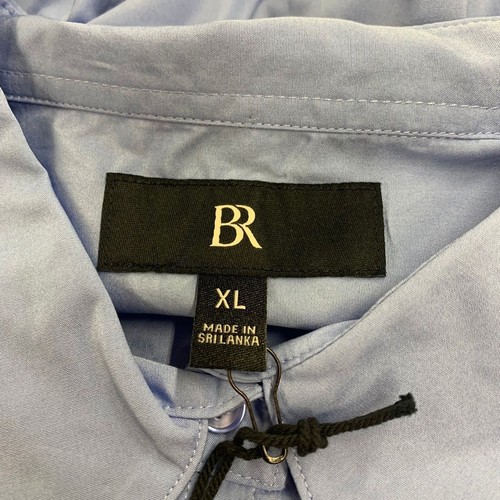 BANANA REPUBLIC The Perfect Shirt Women's Size XL Passion Flower Blue - Picture 6 of 6
