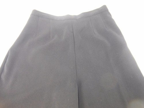 Pantalones de carrera negros para mujer RN# 70643 poliéster talla 8 cremallera trasera - Imagen 5 de 9