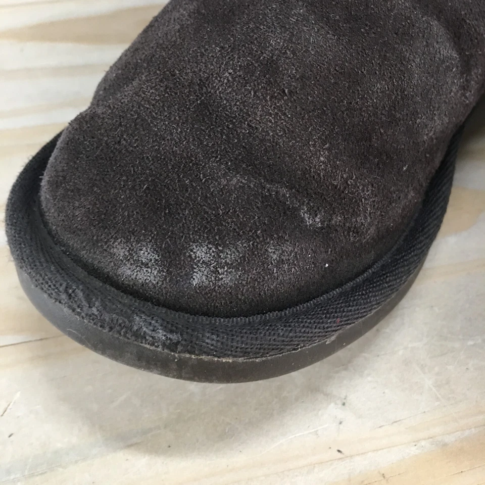 Emu Australia Botas Mujer 7 Marrón Nisha Botón Lana Merino Forro Gamuza Informal Foto 4 de 4